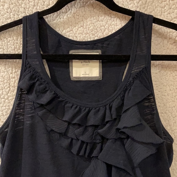 Abercrombie & Fitch Racerback with Ruffles - Picture 2 of 3